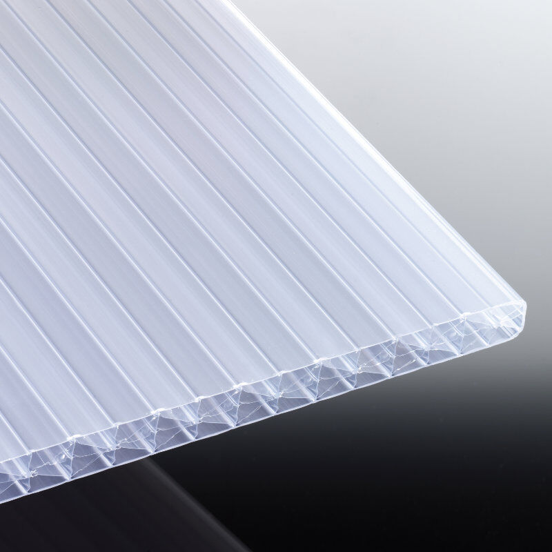 Stegplatte Polycarbonat | Klassik Top X 5-Fach Struktur | 16 mm | Breite 1200 mm | opal-weiß 1 Stegplatte Polycarbonat | Klassik Top X 5-Fach Struktur | 16 mm | Breite 1200 mm | opal-weiß