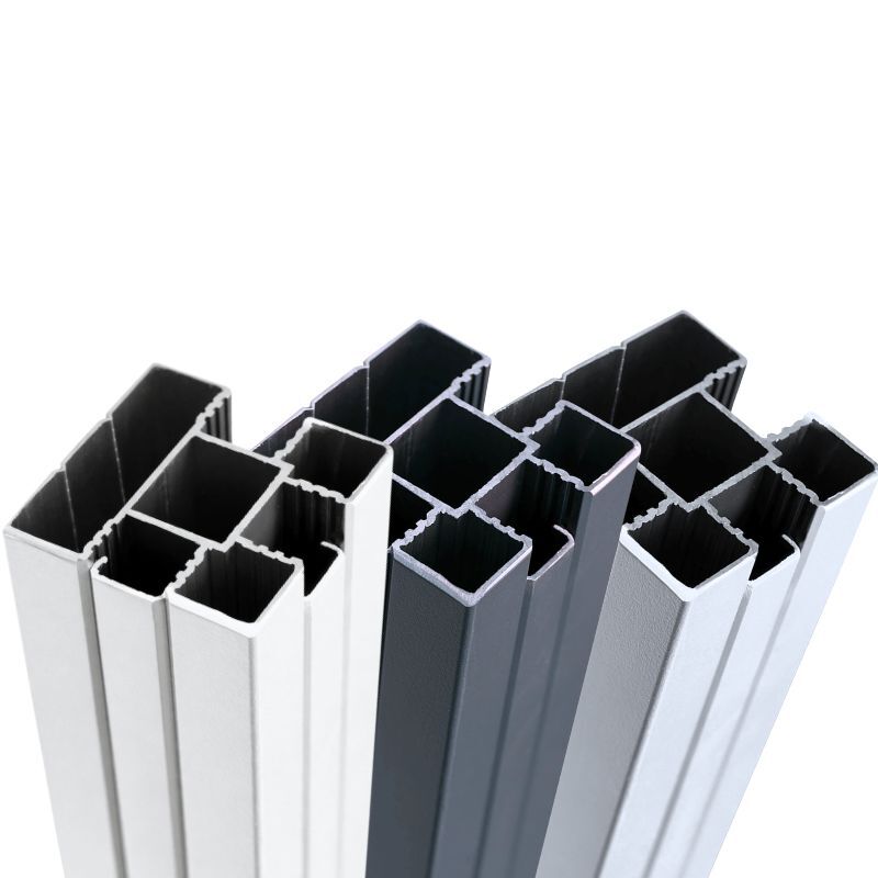 Pfosten Aluminium | für Steckzaunsysteme 1 Pfosten Aluminium | für Steckzaunsysteme