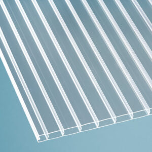 Doppelstegplatte Polycarbonat | esthetics | 16 mm | Breite 980 mm | glasklar
