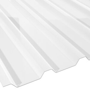 Lichtplatte Polycarbonat | 2nd LIFE LINE | Spundwand | 35/207 | 1,2 mm | Breite 1070 mm | glasklar