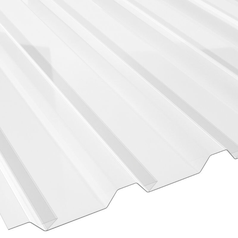 Lichtplatte Polycarbonat | 2nd LIFE LINE | Spundwand | 35/207 | 1,2 mm | Breite 1070 mm | glasklar 1 Lichtplatte Polycarbonat | 2nd LIFE LINE | Spundwand | 35/207 | 1,2 mm | Breite 1070 mm | glasklar