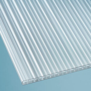 Stegplatte Polycarbonat | X16 5-Fach | 16 mm | Breite 980 mm | glasklar