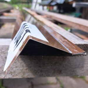 Traufenblech | 2,70 m Länge | Sepiabraun ( RAL 8014 )