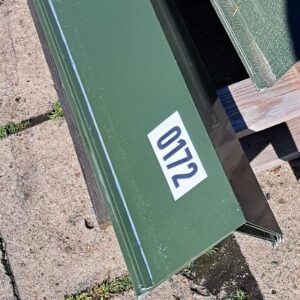 Ortgang | 2,82 m Länge | Chromoxidgrün ( RAL 6020 )