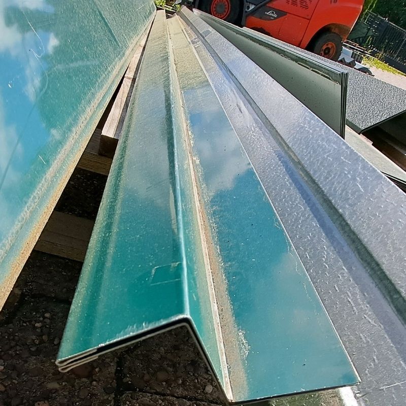 Z-Profil | Aluminium | 3,00 m Länge | Moosgrün ( RAL 6005 ) 1 Z-Profil | Aluminium | 3,00 m Länge | Moosgrün ( RAL 6005 )