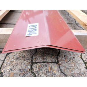 Firstblech | Aluminium | 2,20 m Länge | Rotbraun ( RAL 8012 )