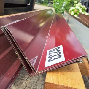 Winkelblech | 2,00 m Länge | Weinrot ( RAL 3005 )