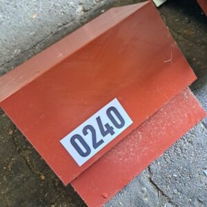 Firstblech Verbinder | Selbstentlüftend | 0,25 m Länge | Rotbraun ( RAL 8012 )
