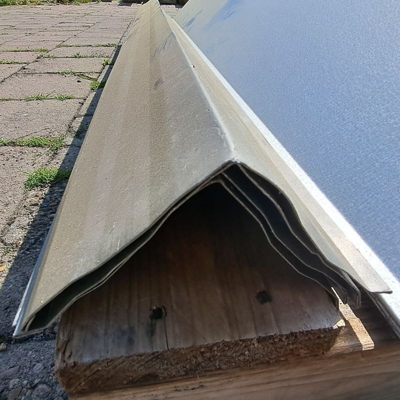 Ortgang | Aluminium | 2,00 m Länge | Graualuminium ( RAL 9007 ) 1 Ortgang | Aluminium | 2,00 m Länge | Graualuminium ( RAL 9007 )
