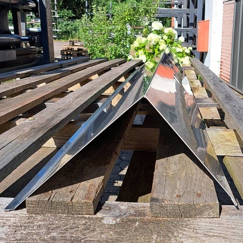 Pultabschluss | Aluminium | 3,50 m Länge | Anthrazitgrau ( RAL 7016 ) 1 Pultabschluss | Aluminium | 3,50 m Länge | Anthrazitgrau ( RAL 7016 )