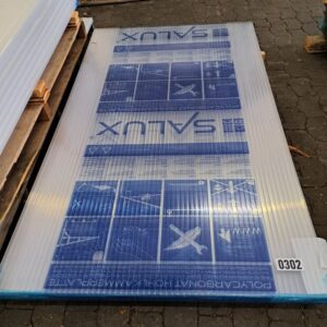 Stegdreifachplatte Polycarbonat | 16 mm | Breite 1200 mm | Länge 2 m | klar