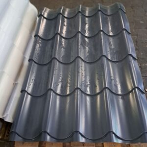 Pfannenblech Typ 2 Mini | 1,10 m Länge | Anthrazitgrau ( RAL 7016 )