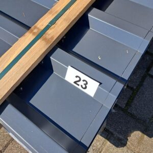 Trapezblech 35/207 | 13 Stück | 2,50 m Länge | Anthrazit ( RAL 7016 )