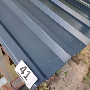 Trapezblech 35/207 | Dach | 16 Stück | 2,50 m Länge | Anthrazitgrau ( RAL 7016 )