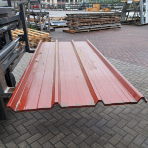 Trapezblech 45/333 | Dach | 2,50 m Länge | Rotbraun ( RAL 8012 )