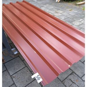 Trapezblech 35/207 | Dach | 2,50 m Länge | Rotbraun ( RAL 8012 )