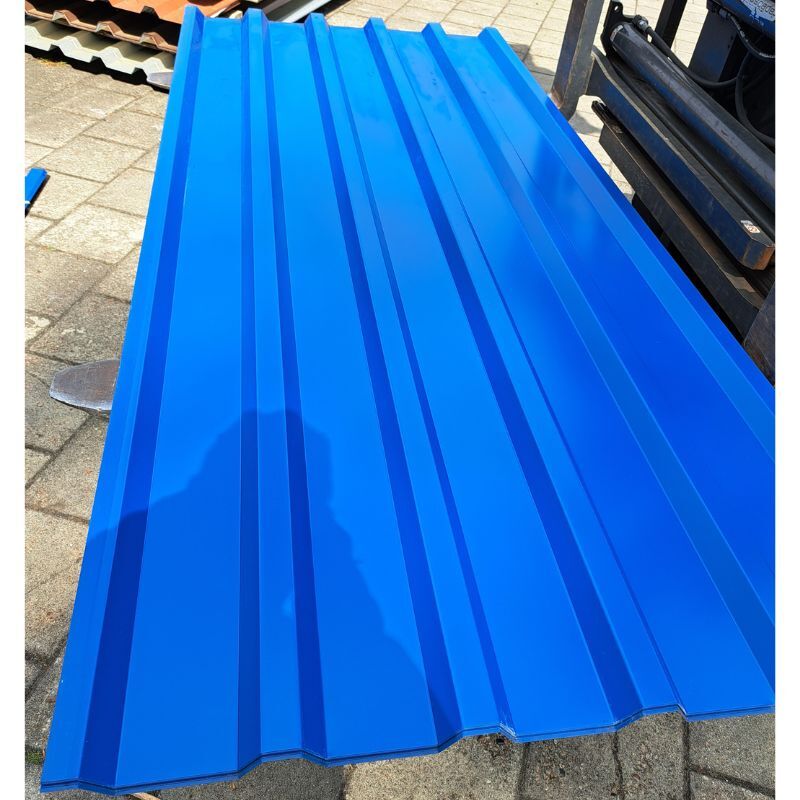 Trapezblech 35/207 | Dach | 2,50 m Länge | Enzianblau ( RAL 5010 ) 1 Trapezblech 35/207 | Dach | 2,50 m Länge | Enzianblau ( RAL 5010 )