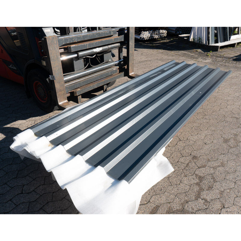 Trapezblech 35/207 | Dach | Anti-Tropf 1000 g/m² | 6 Stück | 3,00 m Länge | Anthrazitgrau ( RAL 7016 ) 1 Trapezblech 35/207 | Dach | Anti-Tropf 1000 g/m² | 6 Stück | 3,00 m Länge | Anthrazitgrau ( RAL 7016 )