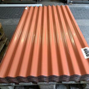 Trapezblech W1/1064 Mini | Dach | 1,10 m Plattenlänge | Kupferbraun ( RAL 8004 )