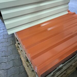 Trapezblech W-20 Mini | Dach | 1,20 m Plattenlänge | Kupferbraun ( RAL 8004 )