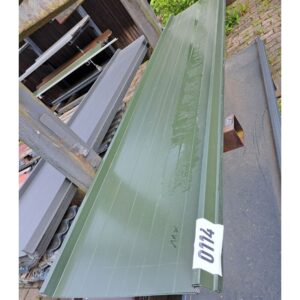 Trapezblech Stehfalzoptik 33/500 | 2,50 m Länge | Chromoxidgrün ( RAL 6020 )