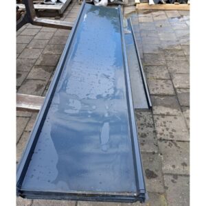 Trapezblech Stehfalzoptik 33/500 | 2,50 m Länge | Dunkelgrau ( RAL 7024 )