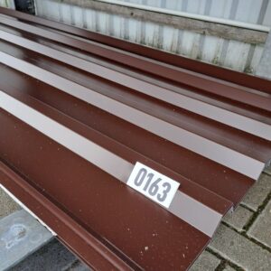 Trapezblech 35/207 | Dach | 2,50 m Länge | Schokoladenbraun ( RAL 8017 )