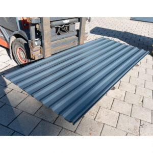 PVC Wellplatte W20 | 2,50 m Länge | Anthrazitgrau