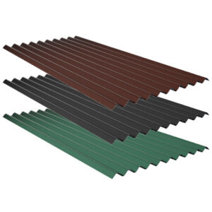 PVC Blickdichte Wellplatte | ReWell | 94/34 | 2,2 mm | Breite 940 mm