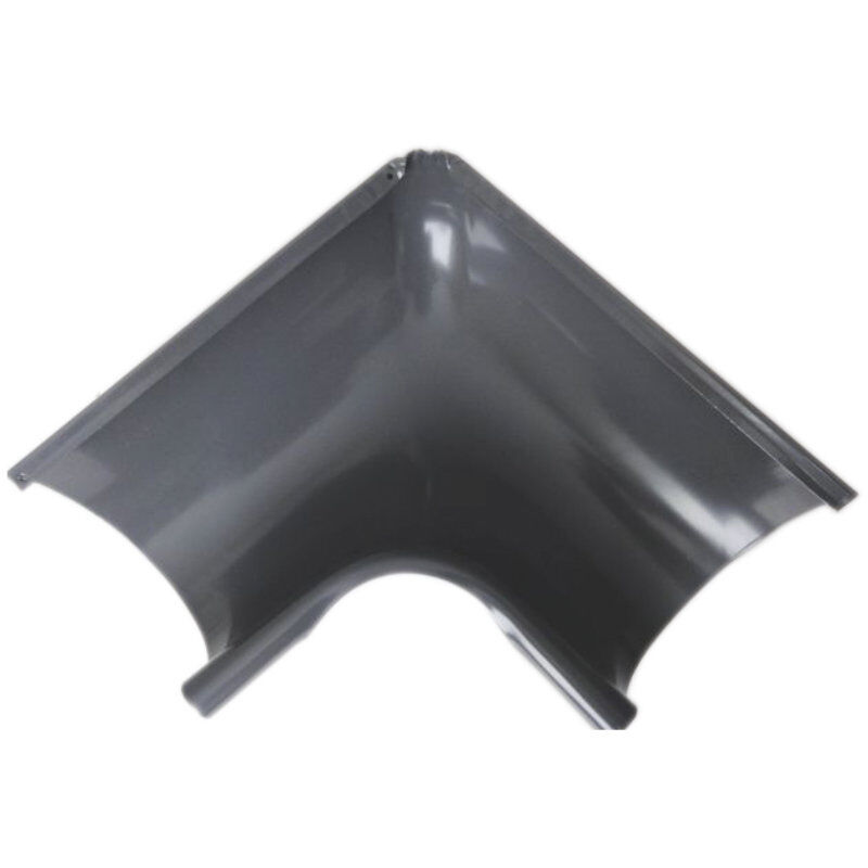 Rinnenaußenwinkel 90° für Stahl-Dachrinne System 125 mm 1 Rinnenaußenwinkel 90° für Stahl-Dachrinne System 125 mm