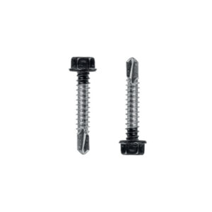 Sechskantschraube 4,8x50 mm 250 Stk Tiefschwarz