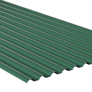 PVC Blickdichte Platte | SINTRA | 77/18 | 1,2 mm | Breite 900 mm | Grün-Metallic