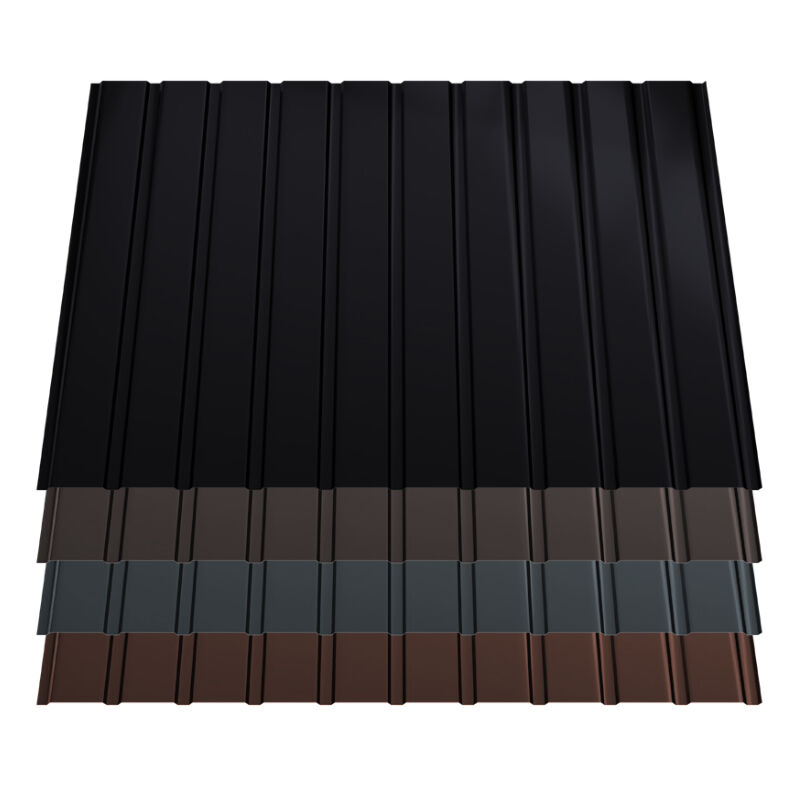 Trapezblech T7 | Wand | 0,50 mm | Stahl | 35 µm Mattpolyester 1 Trapezblech T7 | Wand | 0,50 mm | Stahl | 35 µm Mattpolyester