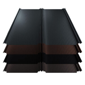 Stehfalz T-Panel | Dach | 0,50 mm | Stahl | Nanowelle | 1100 mm Breite | 35 µm Mattpolyester