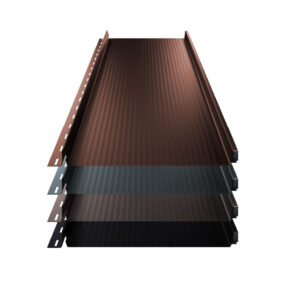 Stehfalz Terrano | Dach & Wand | 0,50 mm | Stahl | Nanowelle | 316 mm Breite | 35 µm Mattpolyester