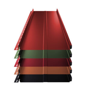 Stehfalz Terrano | Dach & Wand | 0,50 mm | Stahl | Prägung | 316 mm Breite | 25 µm Polyester