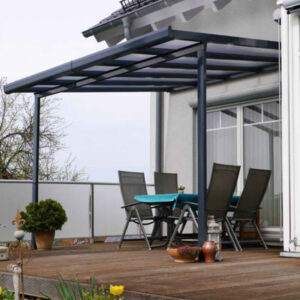 Terrassendachbausatz | Breite 3,06 m | Länge 3,06 m