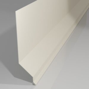 Tropfkantenprofil über Sockel | für 35er Trapezprofil | 145 x 40 x 15 x 10 x 2000 mm