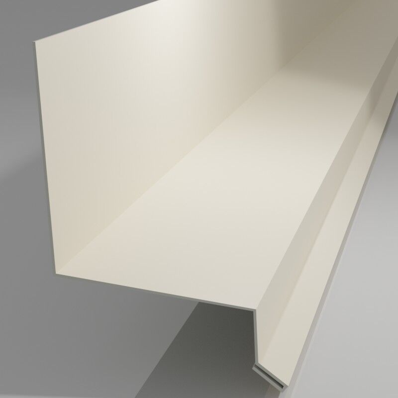 Tropfkantenprofil über Tür/Fenster | für 35er Trapezprofil | Länge 2000 mm 1 Tropfkantenprofil über Tür/Fenster | für 35er Trapezprofil | Länge 2000 mm