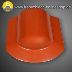 Walmendstück als Grat- Walmabschluss aus Kunststoff