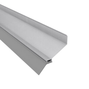 Wandanschlussprofil Alu | inkl. Lippendichtung | Ausladung 65 mm | pressblank