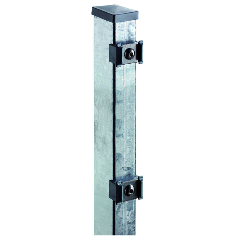 Eck-Stahlpfosten | 60x40 mm | TOM 1 Eck-Stahlpfosten | 60x40 mm | TOM
