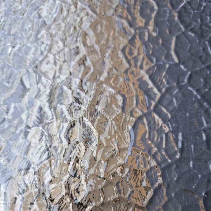 Polystyrol Platte | 5,0 mm | Breite 1000 mm | Länge 2 m | Wabenmuster | transparent 1 Polystyrol Platte | 5,0 mm | Breite 1000 mm | Länge 2 m | Wabenmuster | transparent