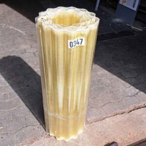 Lichtplatte Polyester | Wellrolle | 76/18 | 0,7 mm | Breite 1000 mm | 26 m² | natur