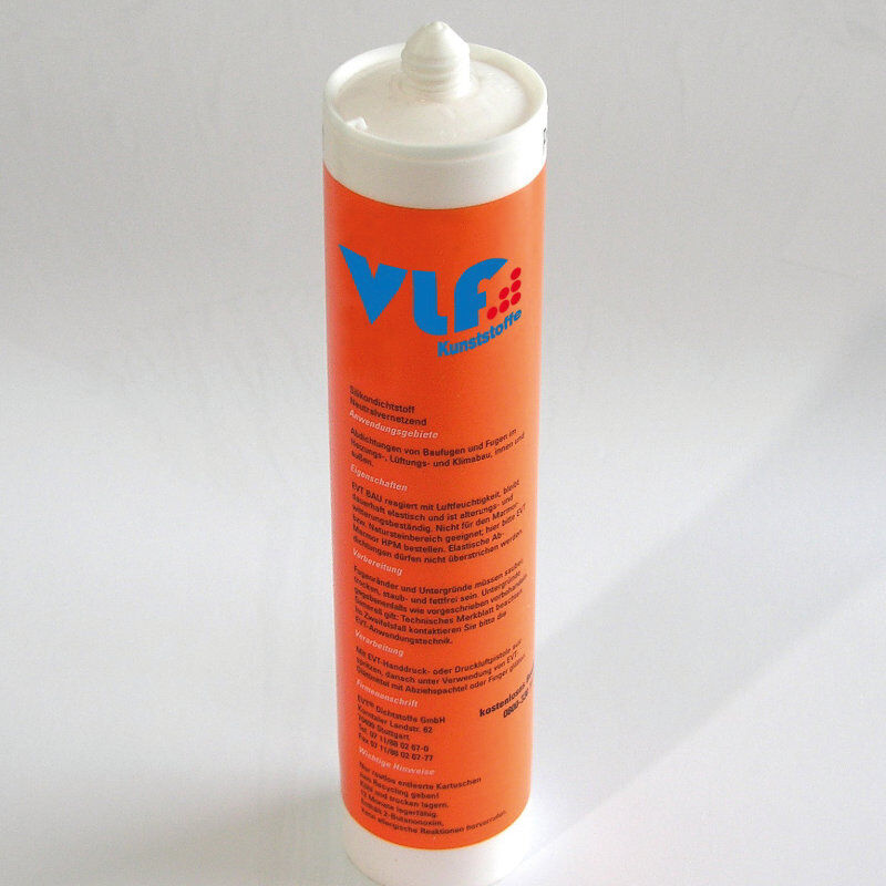 Silikon, 310 ml, Kunststoffverträglich, neutral vernetzt 1 Silikon, 310 ml, Kunststoffverträglich, neutral vernetzt