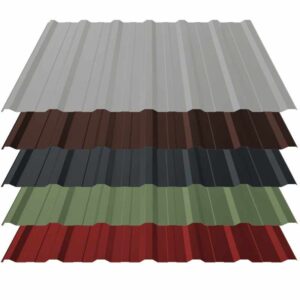 Trapezblech T18+ | Dach | 0,70 mm | Stahl | Aluzink, 25 µm Polyester