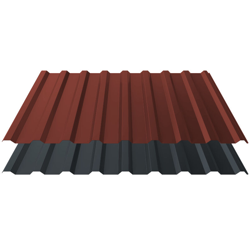 Trapezblech T20+ | Dach | 0,75 mm | Stahl | 25 µm Polyester 1 Trapezblech T20+ | Dach | 0,75 mm | Stahl | 25 µm Polyester