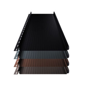 Stehfalz Terrano | Dach & Wand | 0,50 mm | Stahl | Miniwelle | 316 mm Breite | 35 µm Mattpolyester