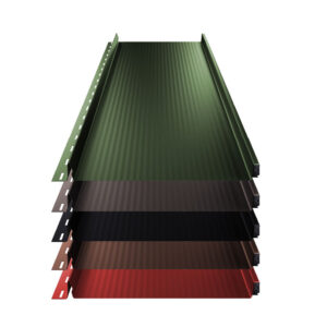 Stehfalz Terrano | Dach & Wand | 0,50 mm | Stahl | Nanowelle | 316 mm Breite | 25 µm Polyester
