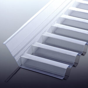 Wandanschluss Spundwand 70/18 PVC (1092x150x50 mm)